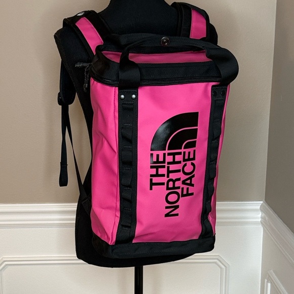 NWOT The North Face Pink and Black Backpack - Picture 3 of 15